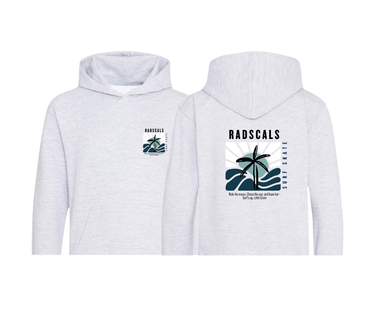 Surfs up Little Grom hoodie