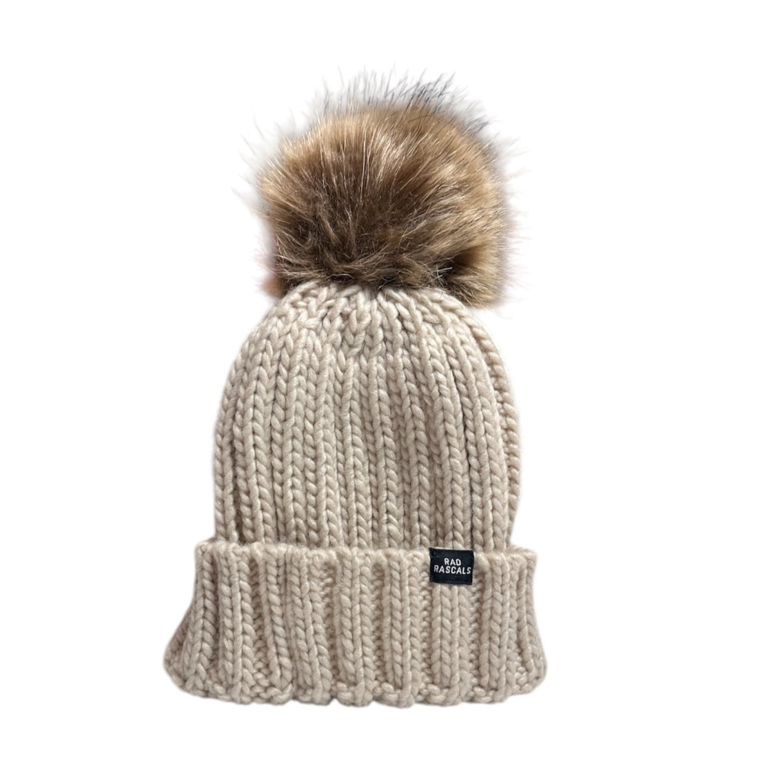 Chunky Pom Pom Beanie