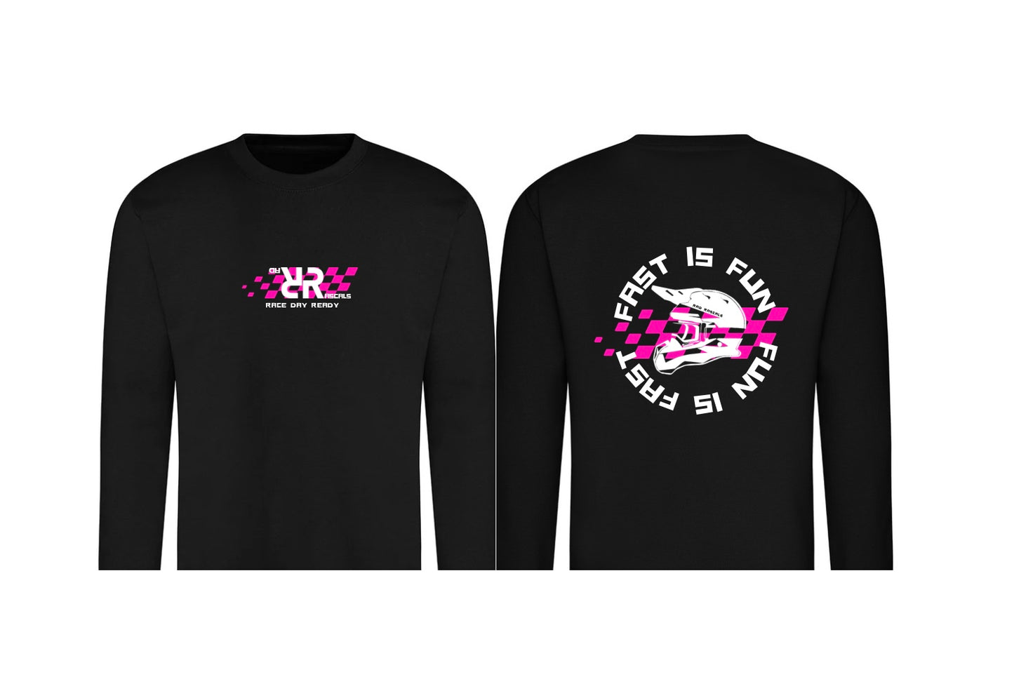 ‘Fast Is fun - Fun is Fast’ Toddler long sleeve Tee