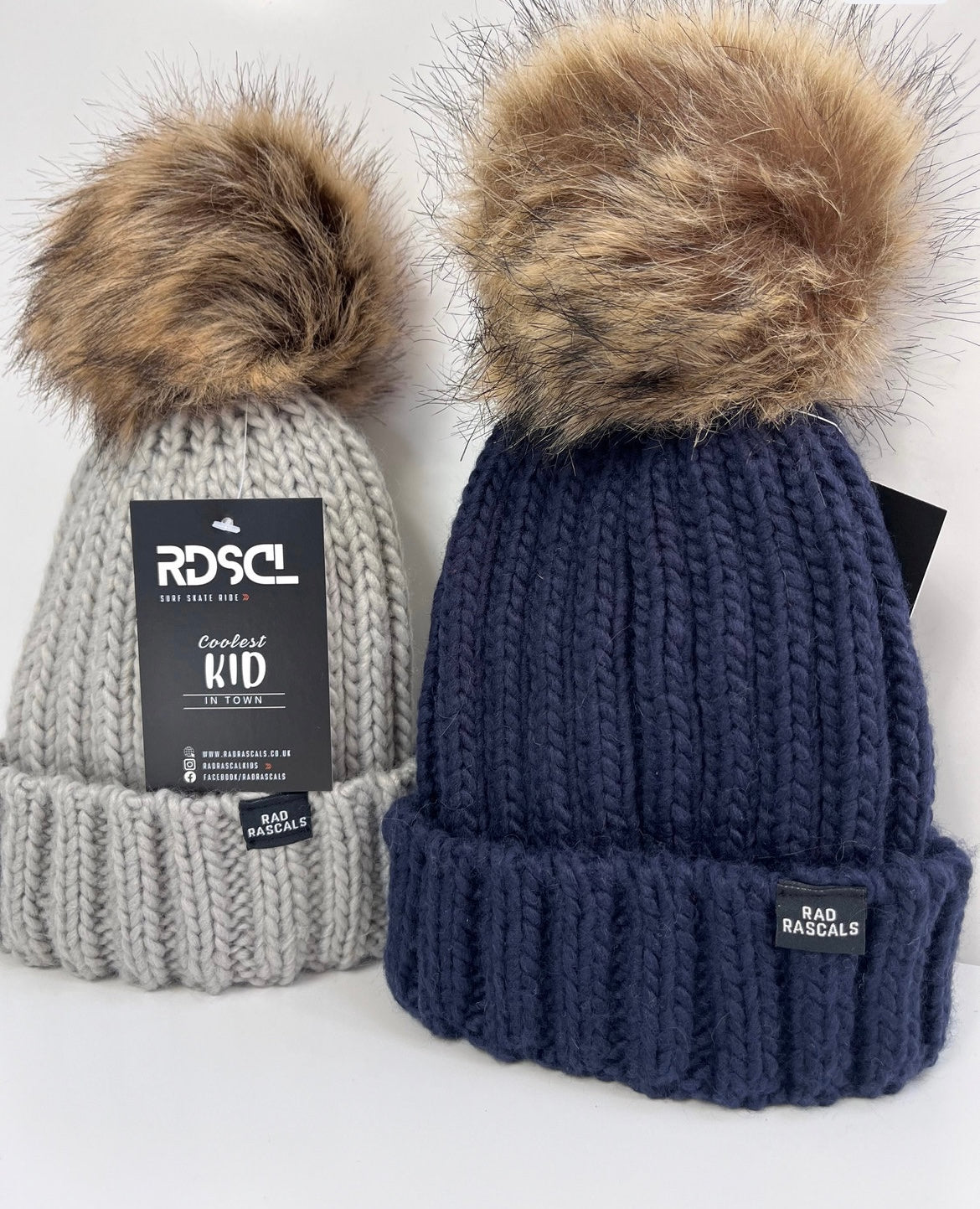 Chunky Pom Pom Beanie